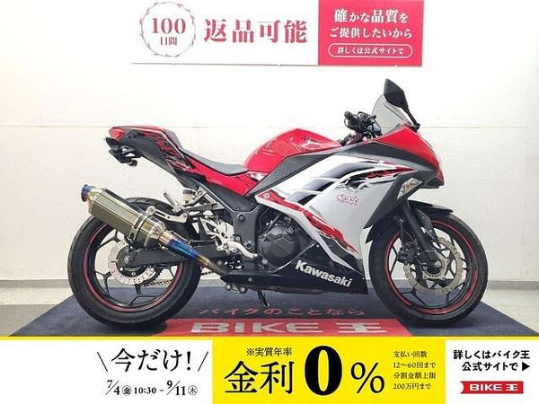 カワサキ ニンジャ 250 NINJA250 2013年モデル BEETナサートマフラー、ステップ グリップヒーター 1