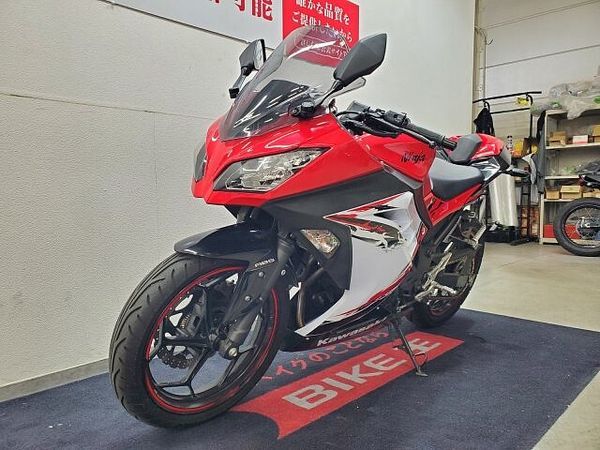 カワサキ ニンジャ 250 NINJA250 2013年モデル BEETナサートマフラー、ステップ グリップヒーター 6