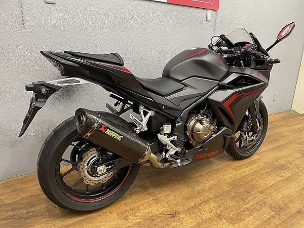ホンダ CBR400R CBR400R 2019年モデル マルチバー・アクラポビッチスリップオンマフラー装備! 6