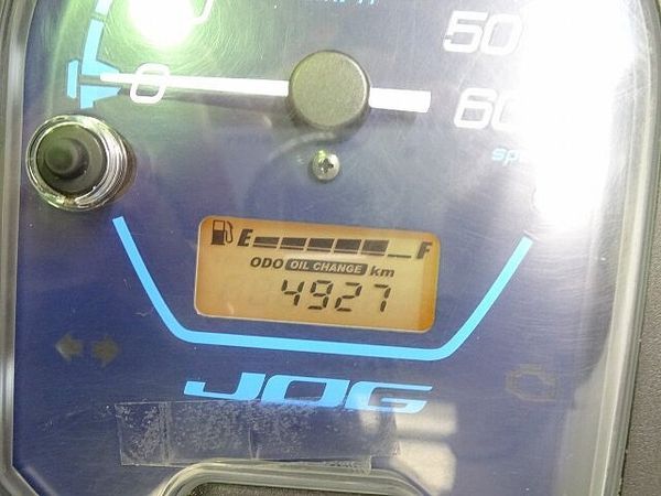 ヤマハ ジョグZ JOG(ジョグ)2018年モデル/AY01型/フロントバスケット装備/スペアキー有り/イン 7