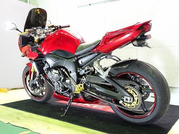 ヤマハ FZ1フェザー FZ1 FAZER(フェザー)2006年モデル/フレームスライダー/カスタムレバー/カスタ 6