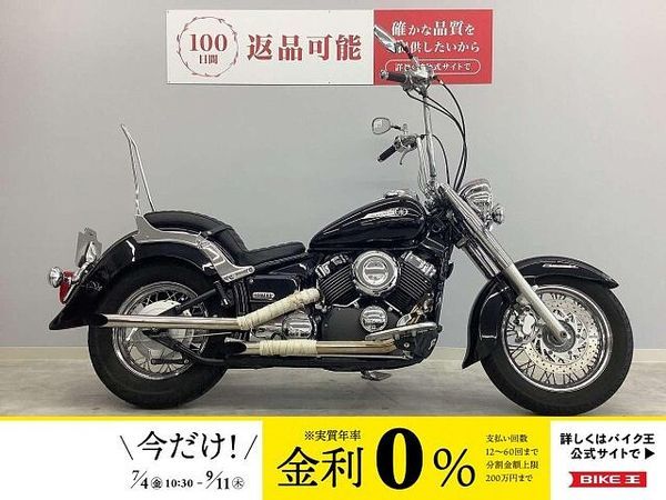 ヤマハ ドラッグスター400 Drag Star Classic 400 エイプハンガー コブラシート デグナーサイドバ 1