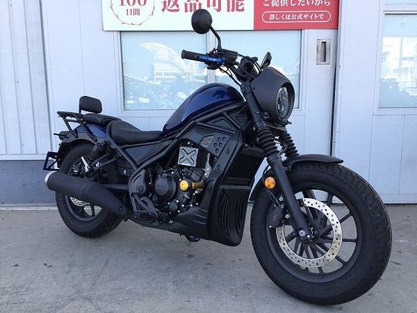 ホンダ レブル 250 レブル250【マル得】グリップヒーター・ウィンカー・キャリア・バックサポート・エンジンスラ 4