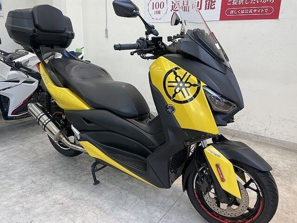 ヤマハ XMAX 250 XMAX 2018年モデル/グリップヒーター/トップケース/USB電源/ビームスサイレンサ 2