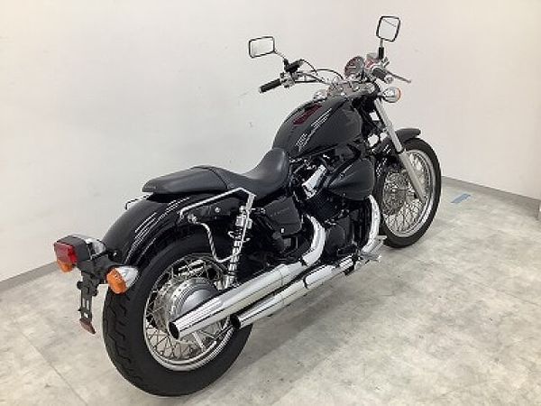ホンダ VT400S VT400S フルノーマル・2011年モデル ティアドロップタンク、2本出しマフラー、クロ 4
