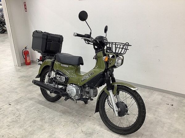 ホンダ クロスカブ110 CROSS CUB 110 フロントキャリア・リアボックス 107kgの軽量車体と山道でも 3