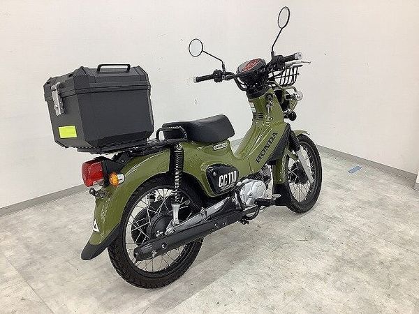 ホンダ クロスカブ110 CROSS CUB 110 フロントキャリア・リアボックス 107kgの軽量車体と山道でも 4