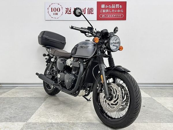 トライアンフ BONNEVILLE T120 ボンネビルT120 2023年モデル・キャリア・リアBOX付き 2