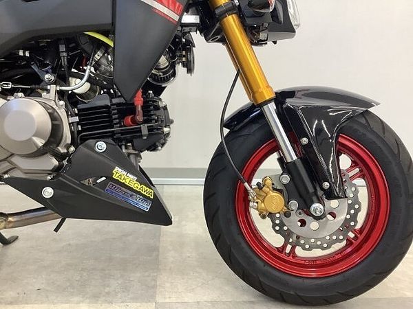 カワサキ Z125 プロ Z125PRO YSSリアサス・マフラーなどカスタム多数 5