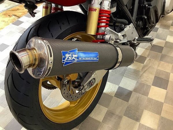 ホンダ CB400スーパーフォア CB400SFV-3 TSRカーボンマフラー フェンダーレス 9