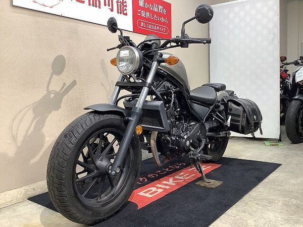 ホンダ レブル 250 REBEL 250 サイドバック 2017Nモデル インジェクション マットシルバー 8