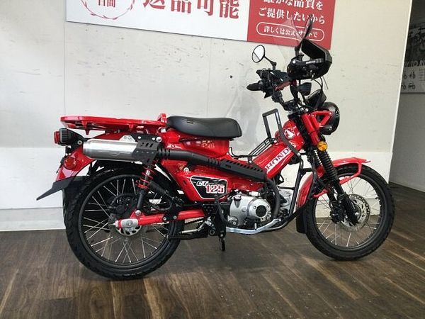 ホンダ CT125 ハンターカブ CT125 HUNTER Cub モリワキマフラー サイドバッグ 社外スクリーン フォグラ 3