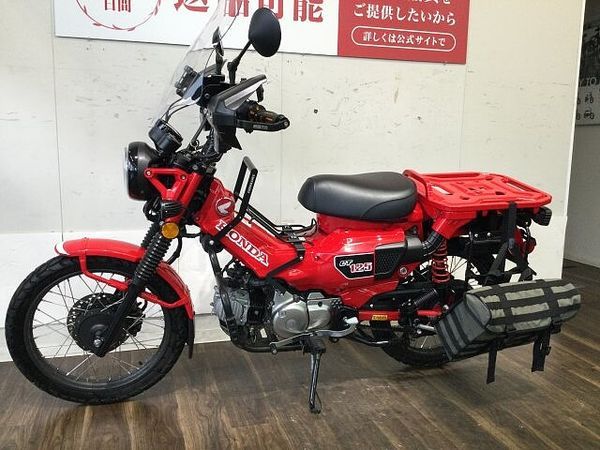 ホンダ CT125 ハンターカブ CT125 HUNTER Cub モリワキマフラー サイドバッグ 社外スクリーン フォグラ 6