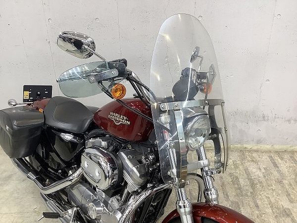 ハーレーダビッドソン XL883L XL883LI デタッチャブルスクリーン! サイドバック! エンジンガード&ハンドガード! 10