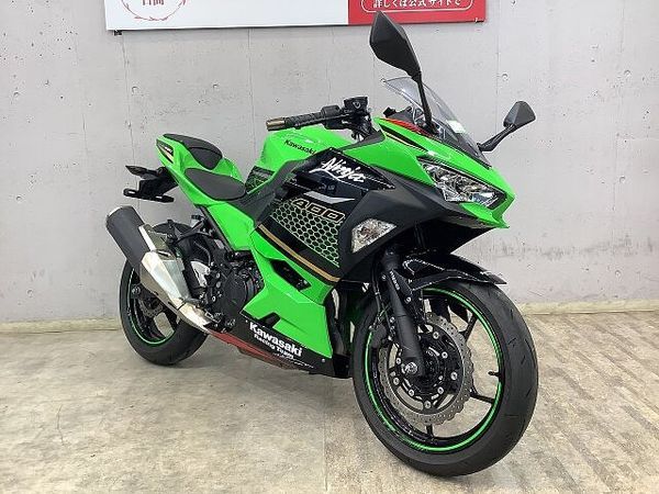 カワサキ ニンジャ 400 NINJA400 ABS カスタムグリップ&バーエンド! アクセサリーバー! ゴールドチェ 3