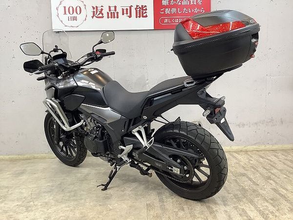 ホンダ 400X 400X 純正オプションフロントサイドパイプ! GIVI製リアボックス! ナックルバイザー 7