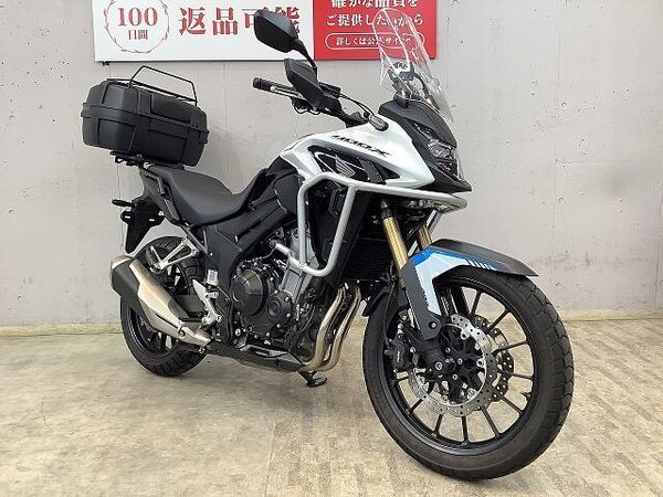 ホンダ 400X 400X ABS 純正オプションナックルガード&フロントサイドパイプ&グリップヒーター! 3