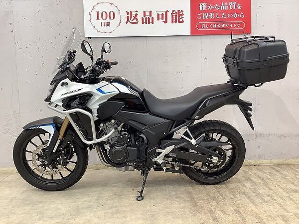 ホンダ 400X 400X ABS 純正オプションナックルガード&フロントサイドパイプ&グリップヒーター! 5