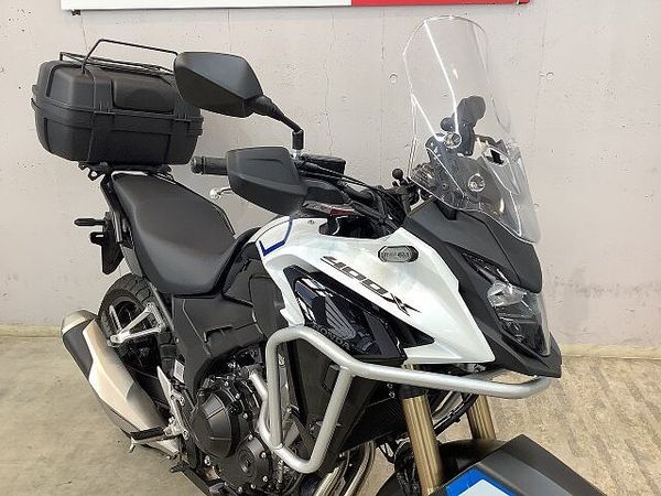 ホンダ 400X 400X ABS 純正オプションナックルガード&フロントサイドパイプ&グリップヒーター! 10