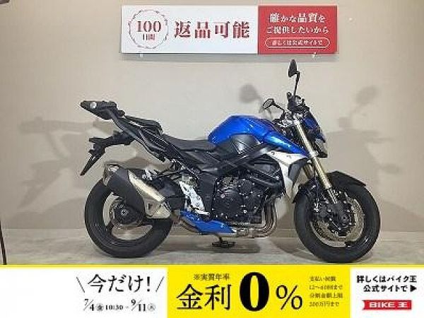 スズキ GSR750 GSR750 2012年モデル/リアキャリア装備/ヘルメットホルダー/純正スペアキーあり 1
