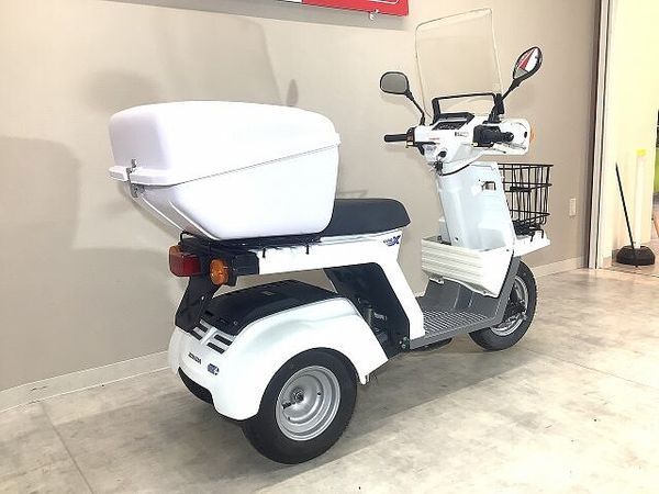 ホンダ ジャイロX GYRO X 2011年モデル/大型リアボックス装備/フロントバスケット/純正スペアキーあ 5
