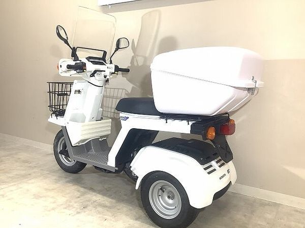 ホンダ ジャイロX GYRO X 2011年モデル/大型リアボックス装備/フロントバスケット/純正スペアキーあ 8