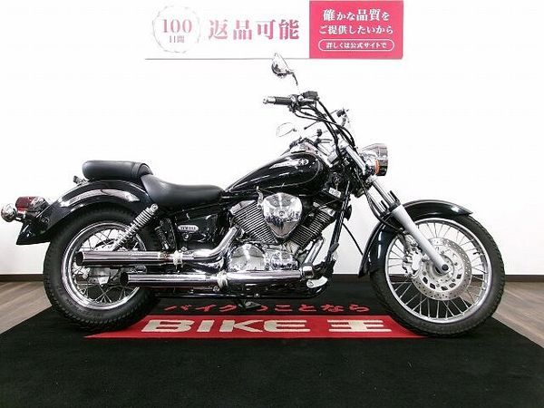 ヤマハ ドラッグスター 250 Drag Star 250 PYTHON製スラッシュカットマフラー/スクリーン付き/200 8