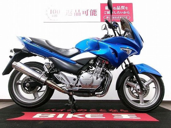 スズキ GSR250S GSR250S 社外マフラー/エンジンガード/U-KANAYA製レバーカスタム/2014年 7