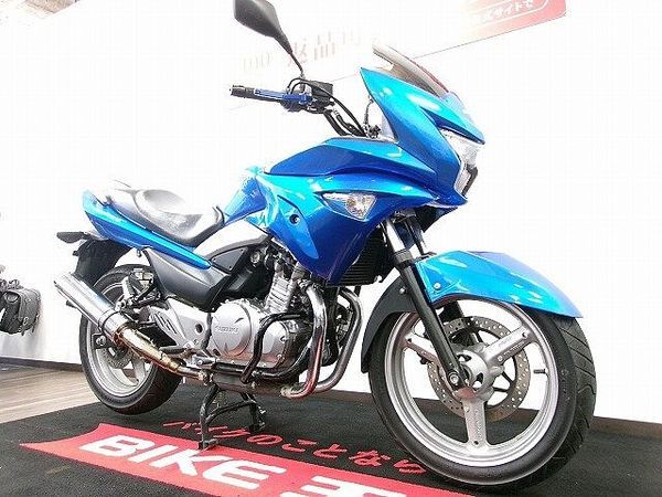 スズキ GSR250S GSR250S 社外マフラー/エンジンガード/U-KANAYA製レバーカスタム/2014年 8