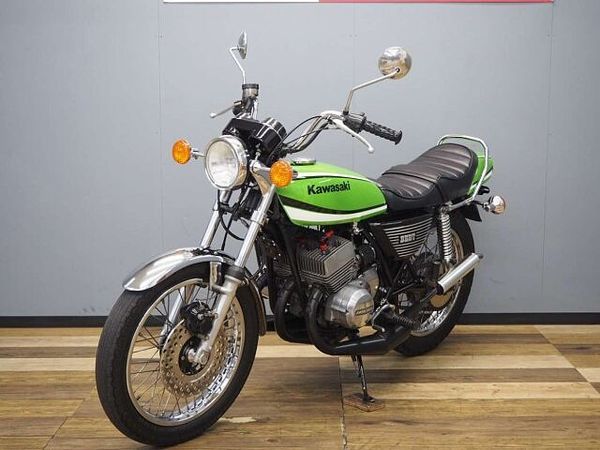 カワサキ 400SS マッハII (S3) 400SS S3 マッハ? 社外チャンバー装備 5