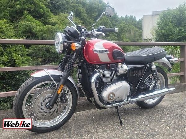 トライアンフ BONNEVILLE T120 外車ディーラー含む多彩な販売ネットワークでご購入後もしっかりサポートいたします! 4