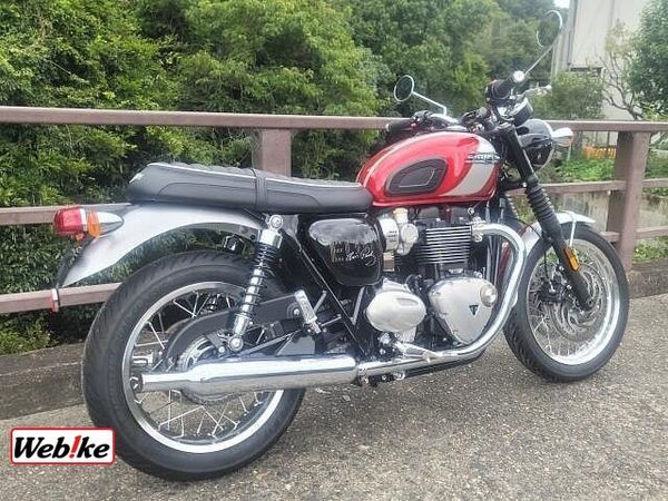 トライアンフ BONNEVILLE T120 外車ディーラー含む多彩な販売ネットワークでご購入後もしっかりサポートいたします! 6