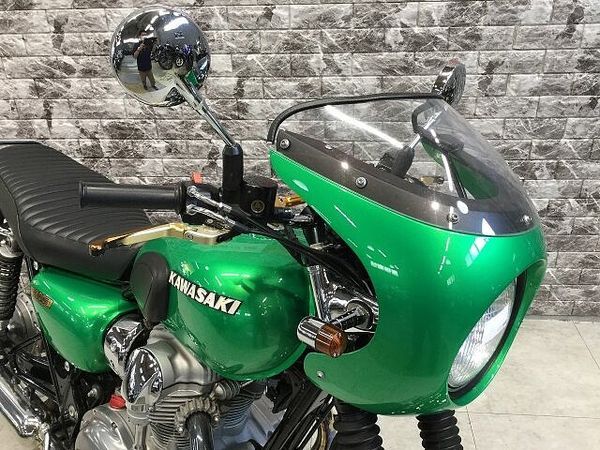 カワサキ W800 W800 レバー サイドバック マルチバー グラムバー ウインカー ビキニカウル マフラー 8