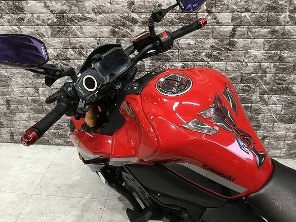 カワサキ Z900 Z900 Z50周年アニバーサリー ETC2.0標準装備 スペアキー 装飾パーツ エンジン 8