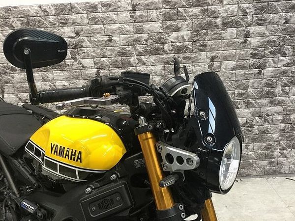 ヤマハ XSR900 XSR900 SP忠男マフラー USB電源 バイザー サイドバッグ フレームダンパー ハン 7