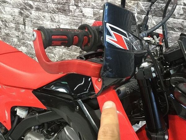 ホンダ CRF250M CRF250M ナックルガード リアキャリア フェンダーレス レバー USB電源 LEDバ 8