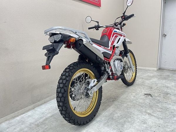 ヤマハ セロー 250 セロー250【マル得】 ファイナルエディション RALLY製ショートレバー リアキャリア 4