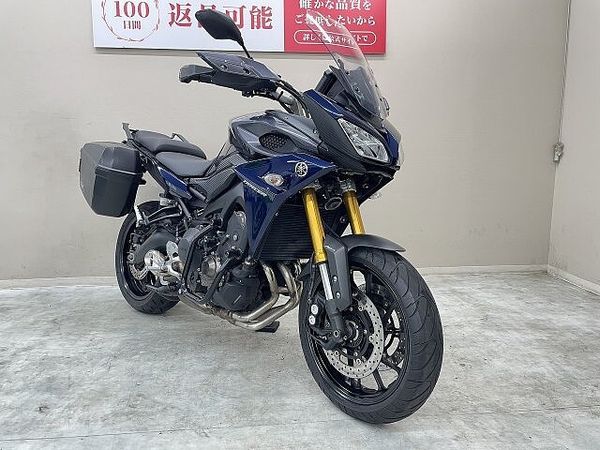 ヤマハ MT-09 トレーサー トレイサー900 エンジンガード GIVI製サイドパニア装備 2