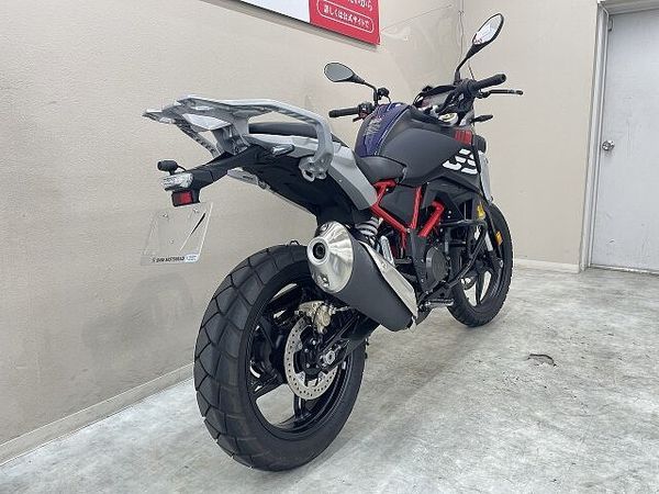 BMW G310GS G310GS ラリースタイル ミツバ製ドラレコ ワンダーリッヒ製スクリーン エンジンガード 5