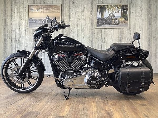 ハーレーダビッドソン FXBRS SOFTAIL BREAKOUT FXBRS1870ブレイクアウト■デタッチャブルバックレスト■サイドナンバー 5