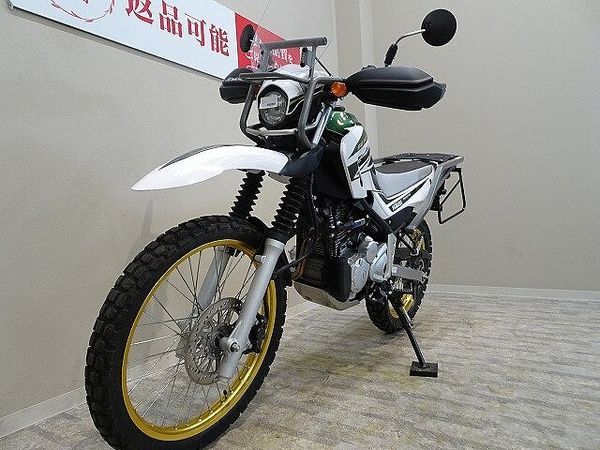 ヤマハ ツーリングセロー TOURING SEROW 2019年モデル/DELTA製マフラー装備/ナックルガード・ス 9