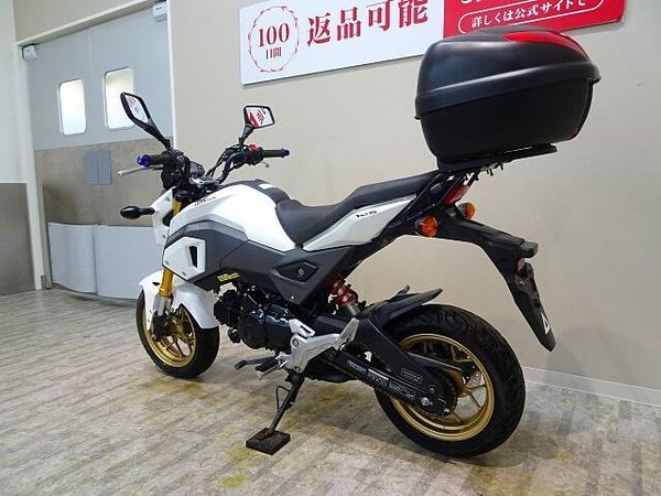 ホンダ グロム GROM 2018年モデル/GIVIボックス/ナポレオンミラー/バーエンド 7