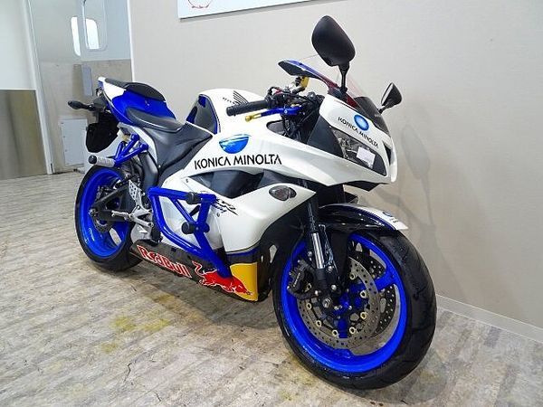 ホンダ CBR600RR CBR600RR コニカミノルタカラーオールペン/CRAZY IRONスタントケージ 5