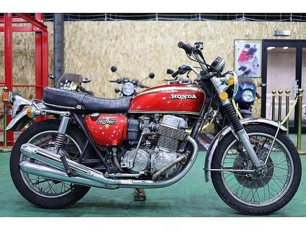 ホンダ CB750フォア(CB750K) タイムスリップ号!フルオリジナルの国内物K4入庫致しました!オリジナルペイントの希少車です 1