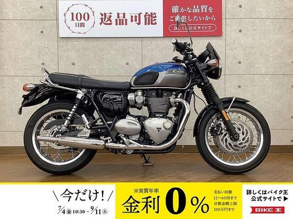 トライアンフ BONNEVILLE T120 Bonneville T120 2022年モデル グラブバー サイドバック 装備 1