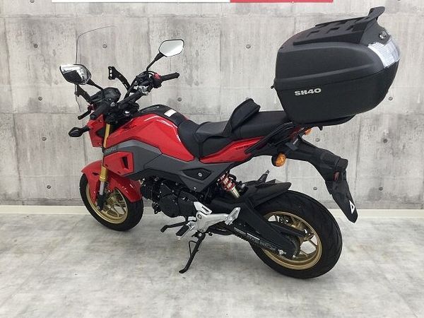 ホンダ グロム GROM 2017年式 トップケース装備!! 7