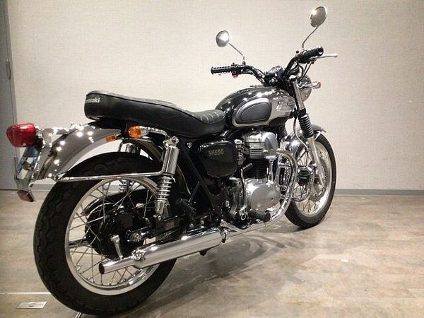 カワサキ W650 W650 EJ650A型2008年モデル 最終型 純正エンジンガード・サイドバッグサポート 4