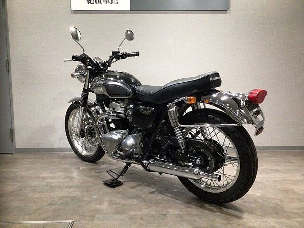 カワサキ W650 W650 EJ650A型2008年モデル 最終型 純正エンジンガード・サイドバッグサポート 6
