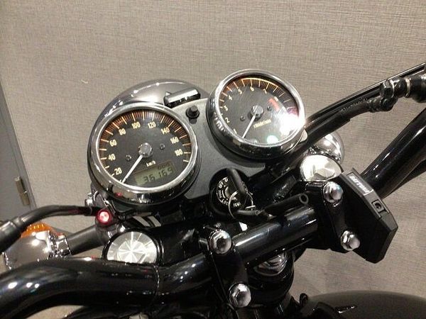カワサキ W650 W650 EJ650A型2008年モデル 最終型 純正エンジンガード・サイドバッグサポート 8