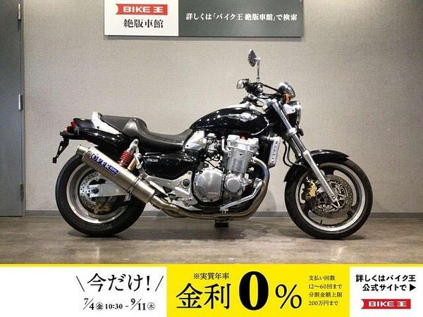 ホンダ X4 X4 TypeLD SC38型2000年モデル OVERレーシング製マフラー・エンジンガー 1